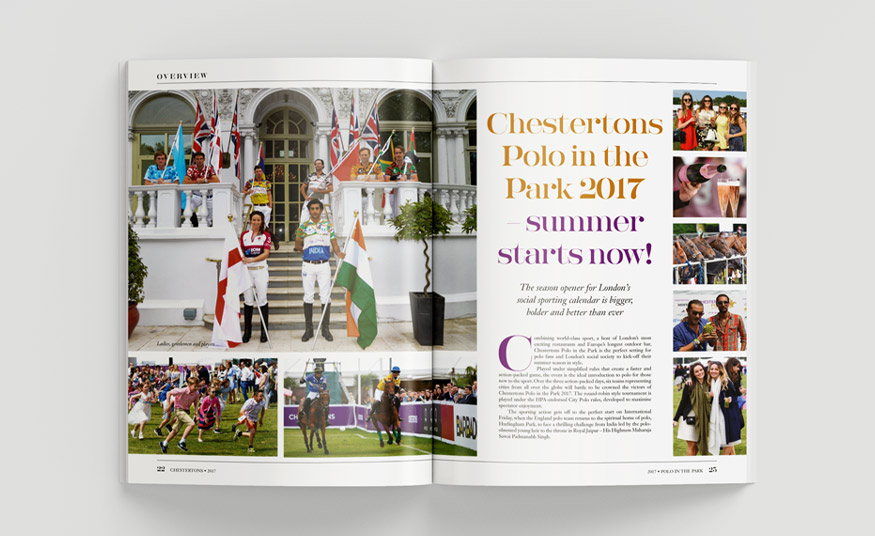 Chestertons Polo in the Park Magazine 